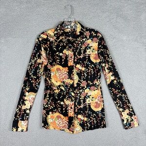 Huk A Poo 70s Floral Shirt Women’s M/L